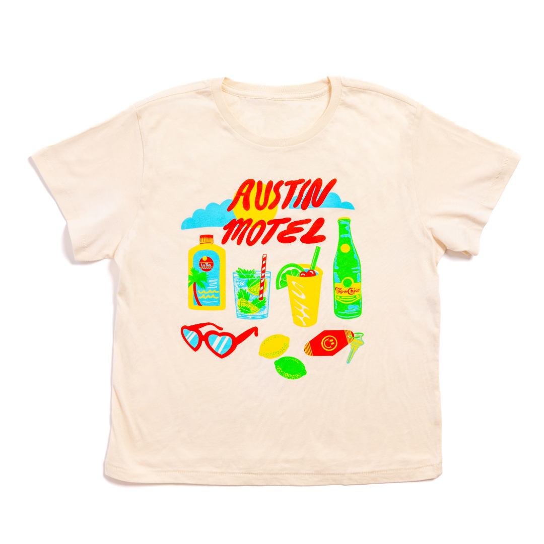 Austin Motel x FSG Baby Tee